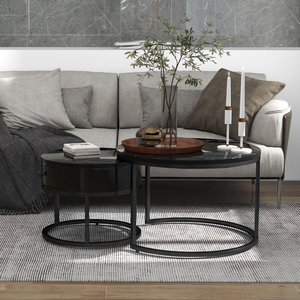Venus Series | Salontafels – Marquana Black