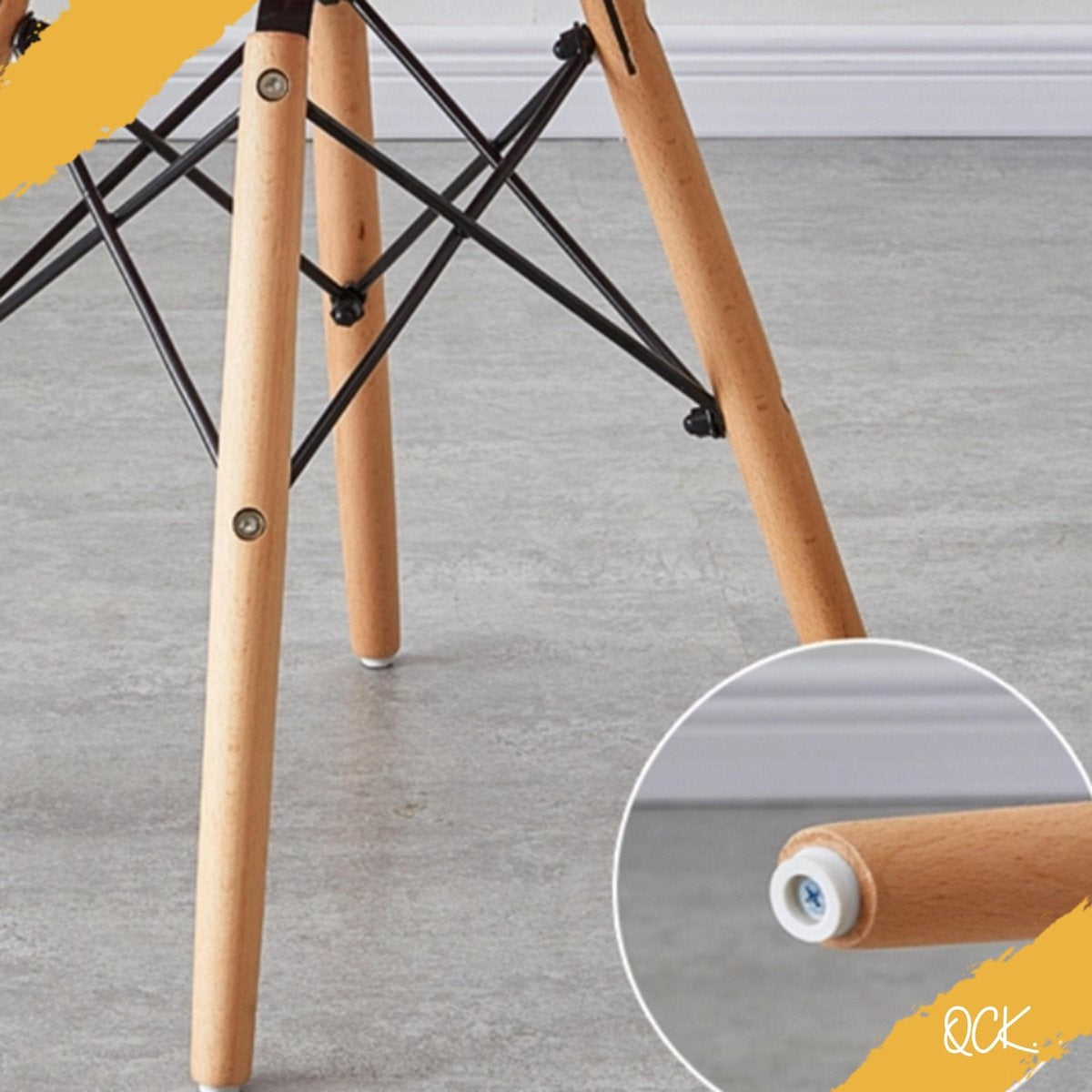 Vista Eetkamerstoelen | Wit - Set van 4