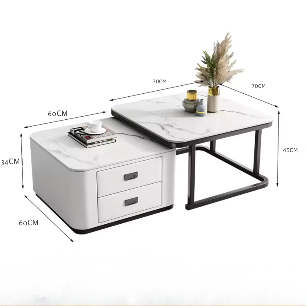 Luna Premium | Luxe Salontafels – Mystic White