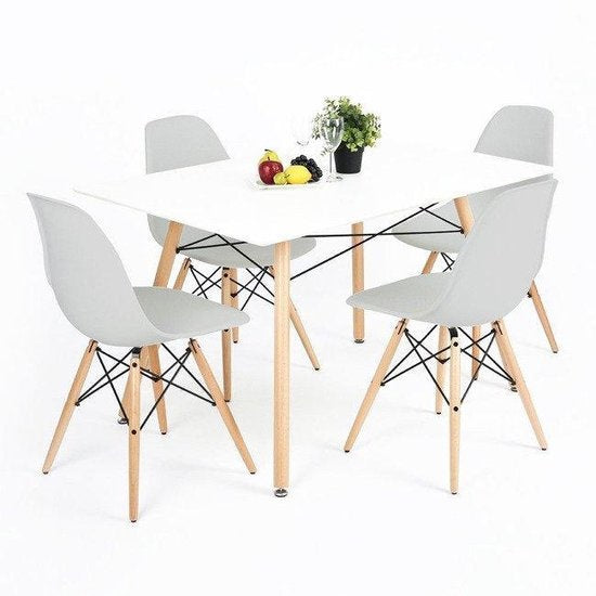 Vista Eetkamerstoelen | Space Gray - Set van 4