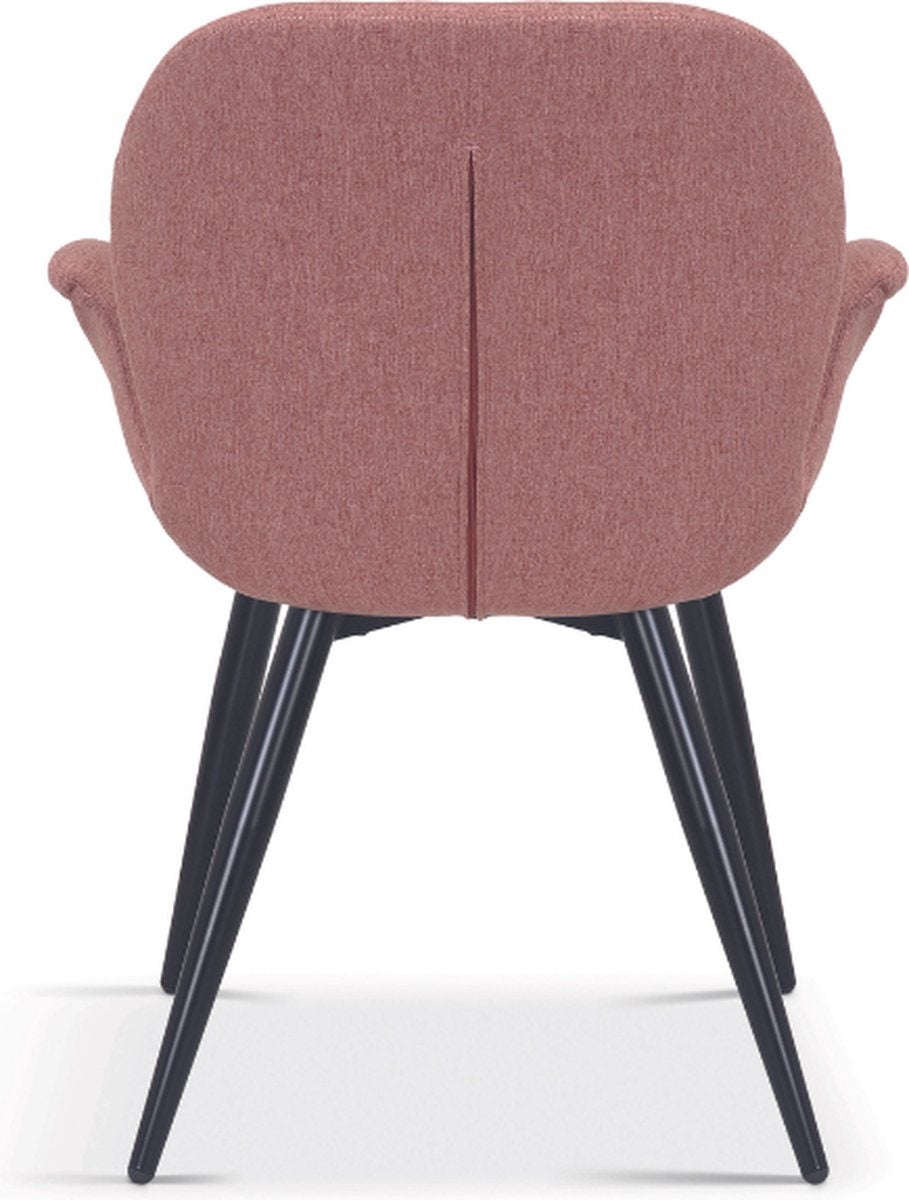 Elara Rose – Roze– Comfortabel – Moderne Stoffen Kuipstoel