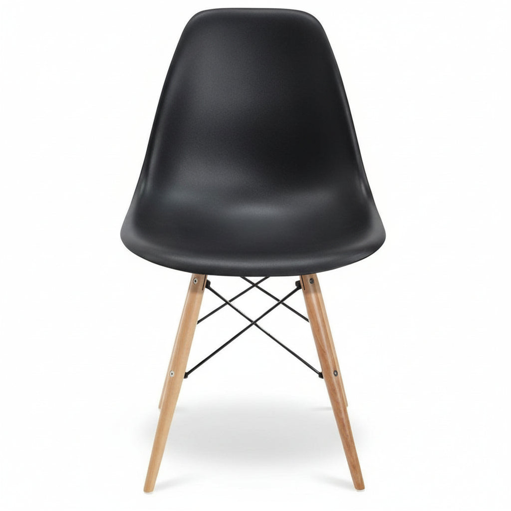 Vista Eetkamerstoelen | Zwart - Set van 4