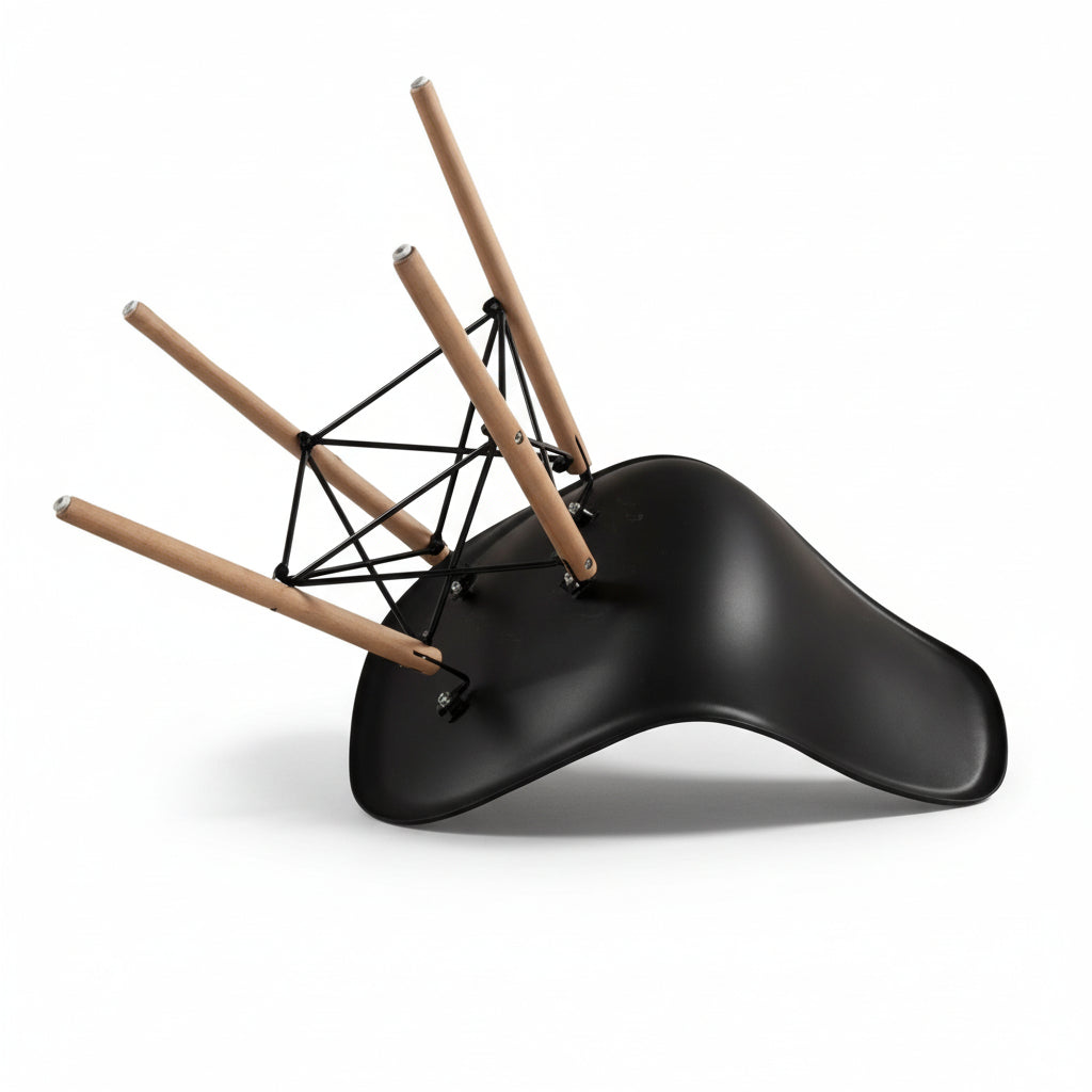 Vista Eetkamerstoelen | Zwart - Set van 4