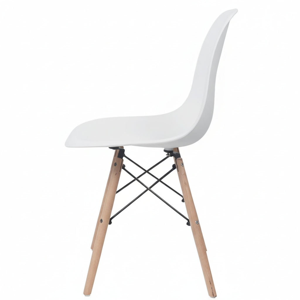 Vista Eetkamerstoelen | Wit - Set van 4
