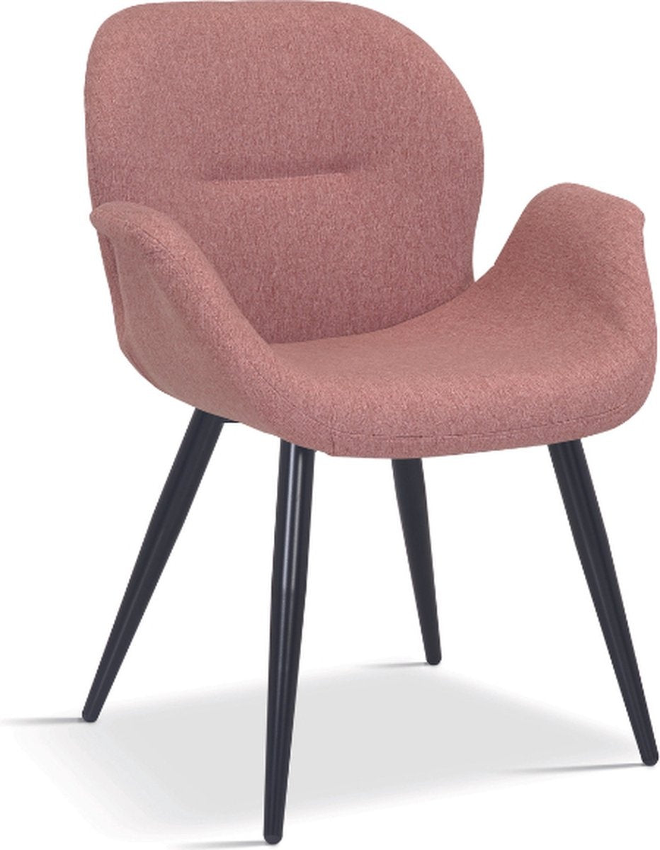 Elara Rose – Roze– Comfortabel – Moderne Stoffen Kuipstoel