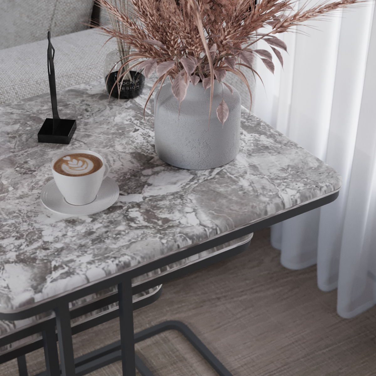 Salontafels / Bijzettafels – Carrara White | Aurora Series
