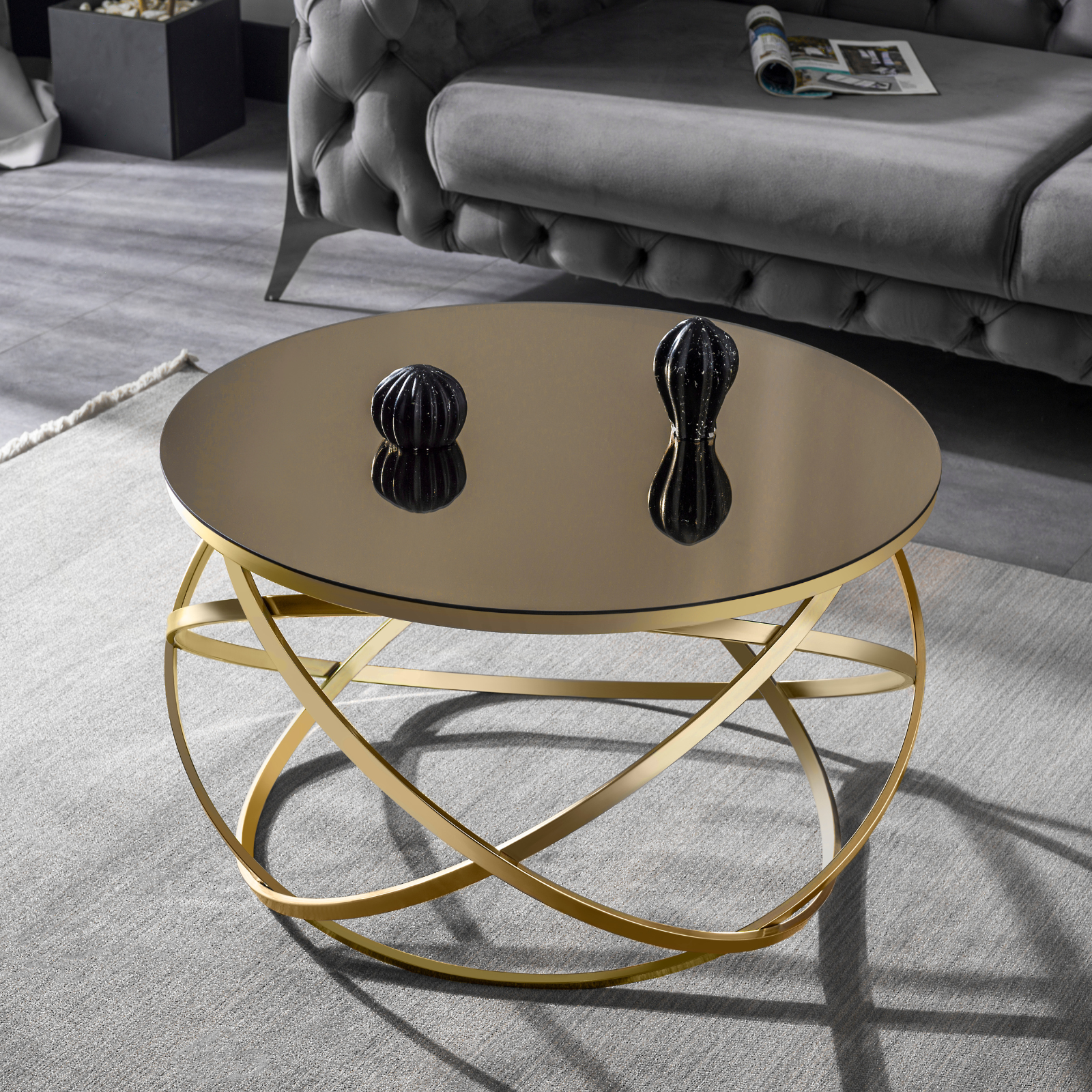 Luxe Salontafel | Shadow Gold