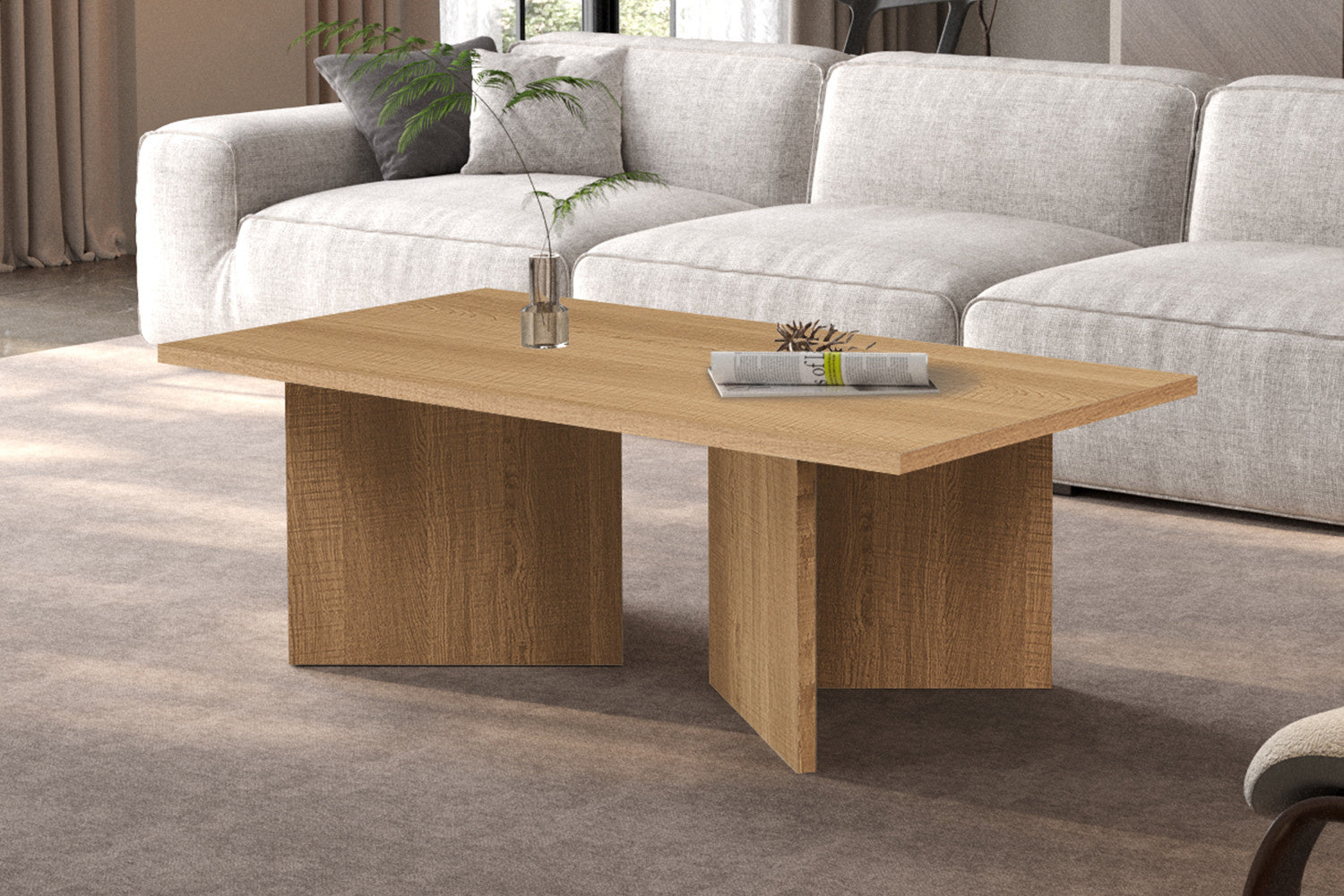 NEW - Salontafel 'Litar' Decor Eik Naturel