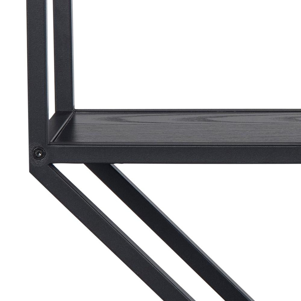 Octa Noir | Wandrek 77 CM – Achthoekig - Zwart