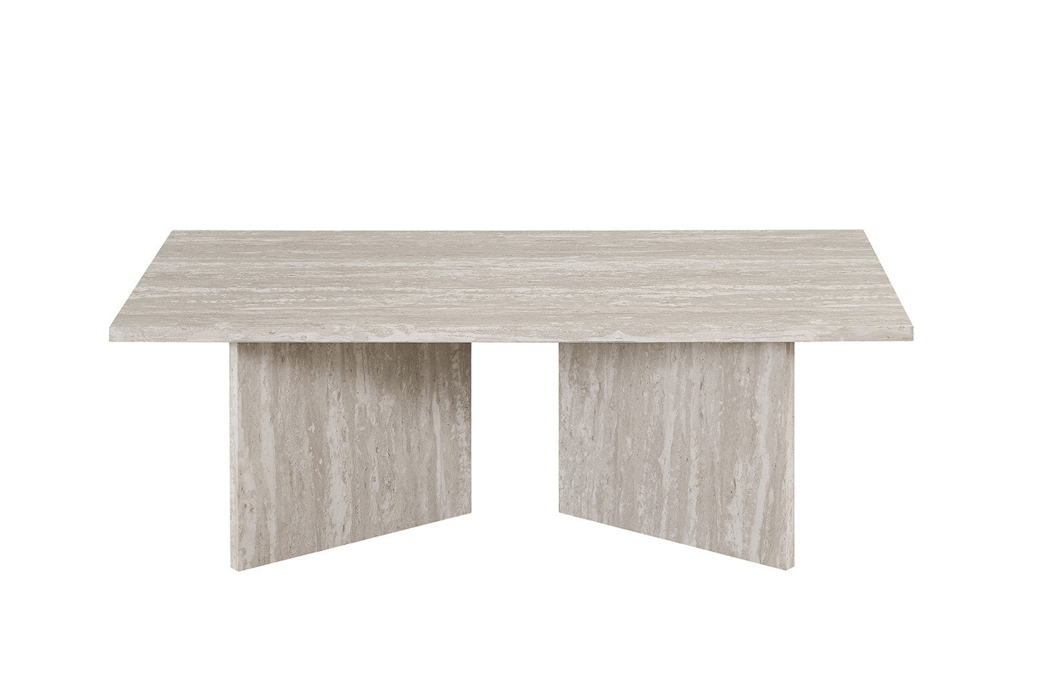 NEW - Salontafel 'Litar' Decor Travertin Grijs