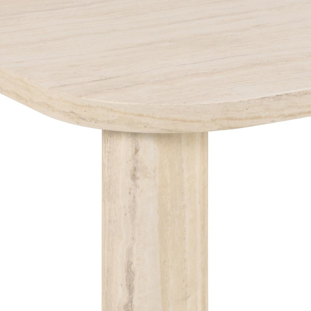Salontafel Travertine Look – Beige – 100x75 cm