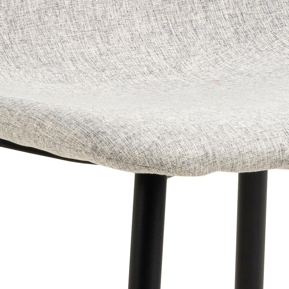 Silvara | Eetkamerstoelen – Set van 4 – Lichtgrijs