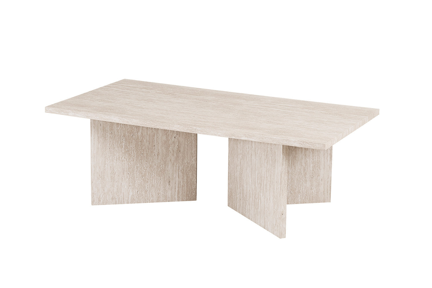 NEW - Salontafel 'Litar' Decor Travertin Beige
