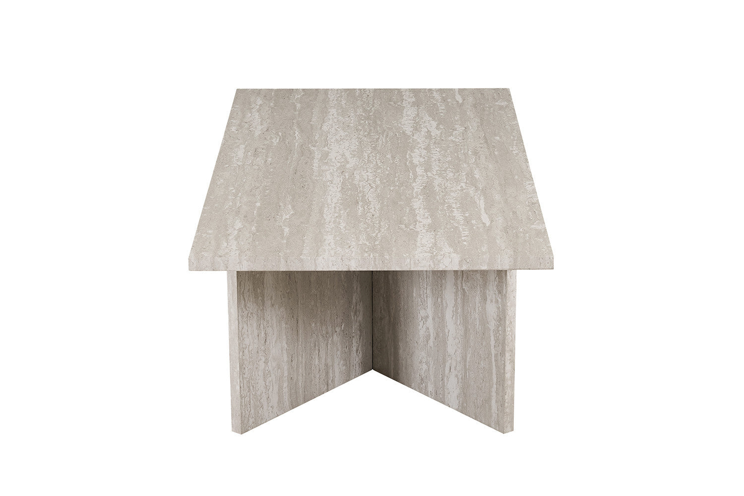 NEW - Salontafel 'Litar' Decor Travertin Grijs