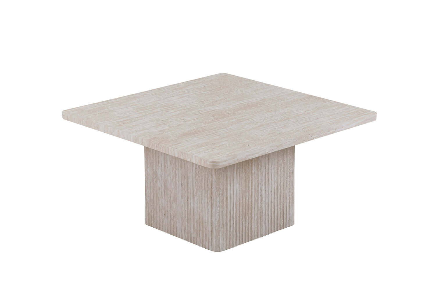 Salontafel Set 'Velora' – Set van 2 – Travertin – Beige