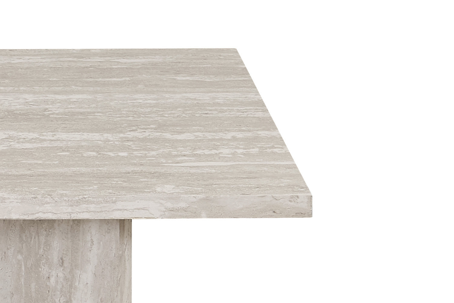 NEW - Salontafel 'Litar' Decor Travertin Grijs