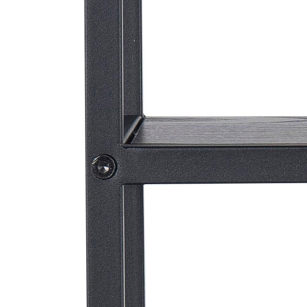 Octa Noir | Wandrek 77 CM – Achthoekig - Zwart