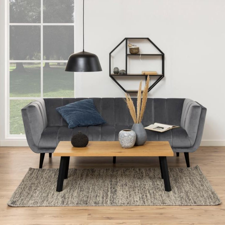 Octa Oak | Wandrek 77 CM – Achthoekig - Hout