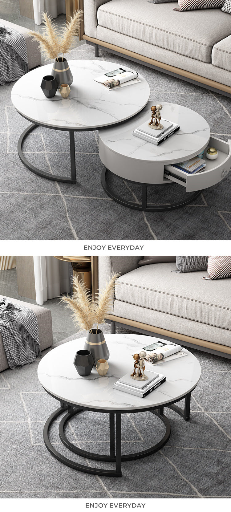 Venus Series | Luxe Salontafels – Mystic White