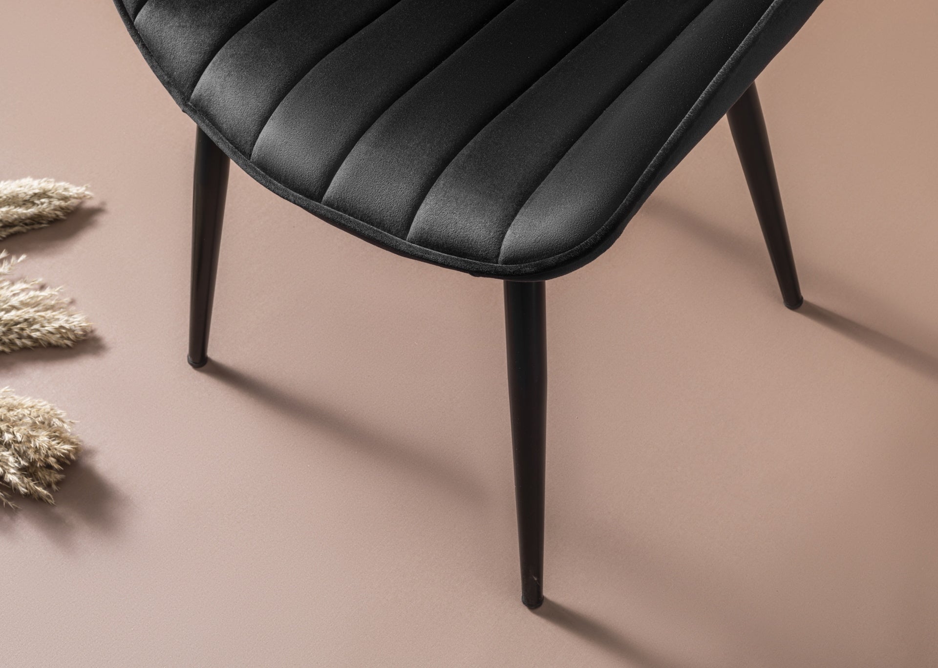 Venus Satin Black | Velvet - Set van 4