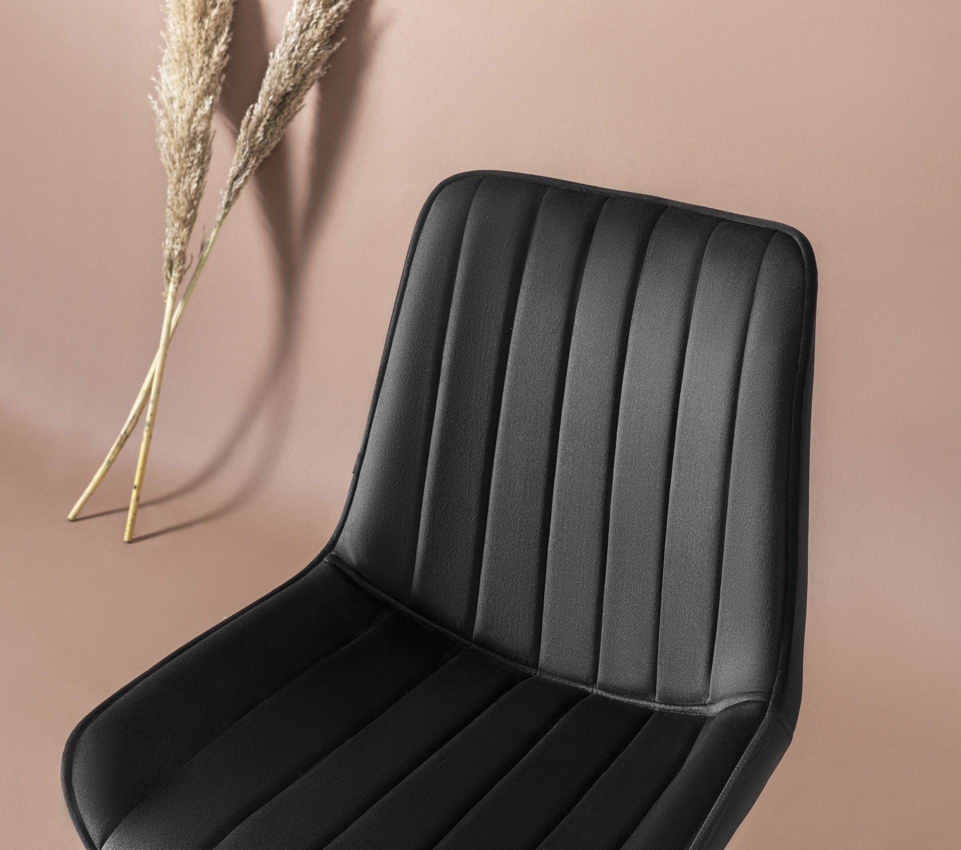 Venus Satin Black | Velvet - Set van 4