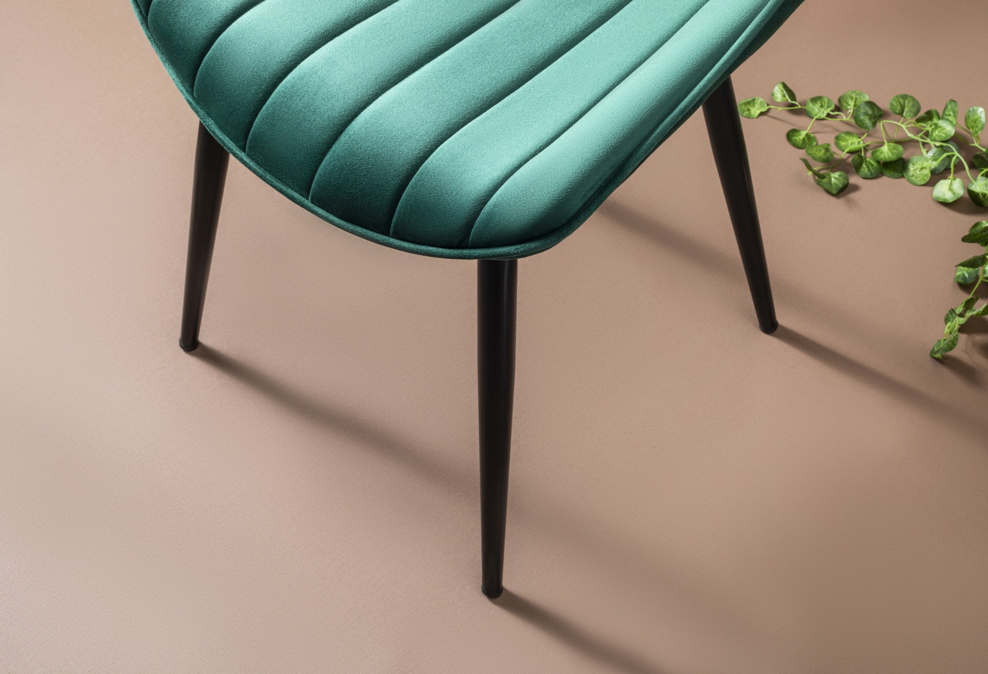 Venus Forest Green | Velvet - Set van 4