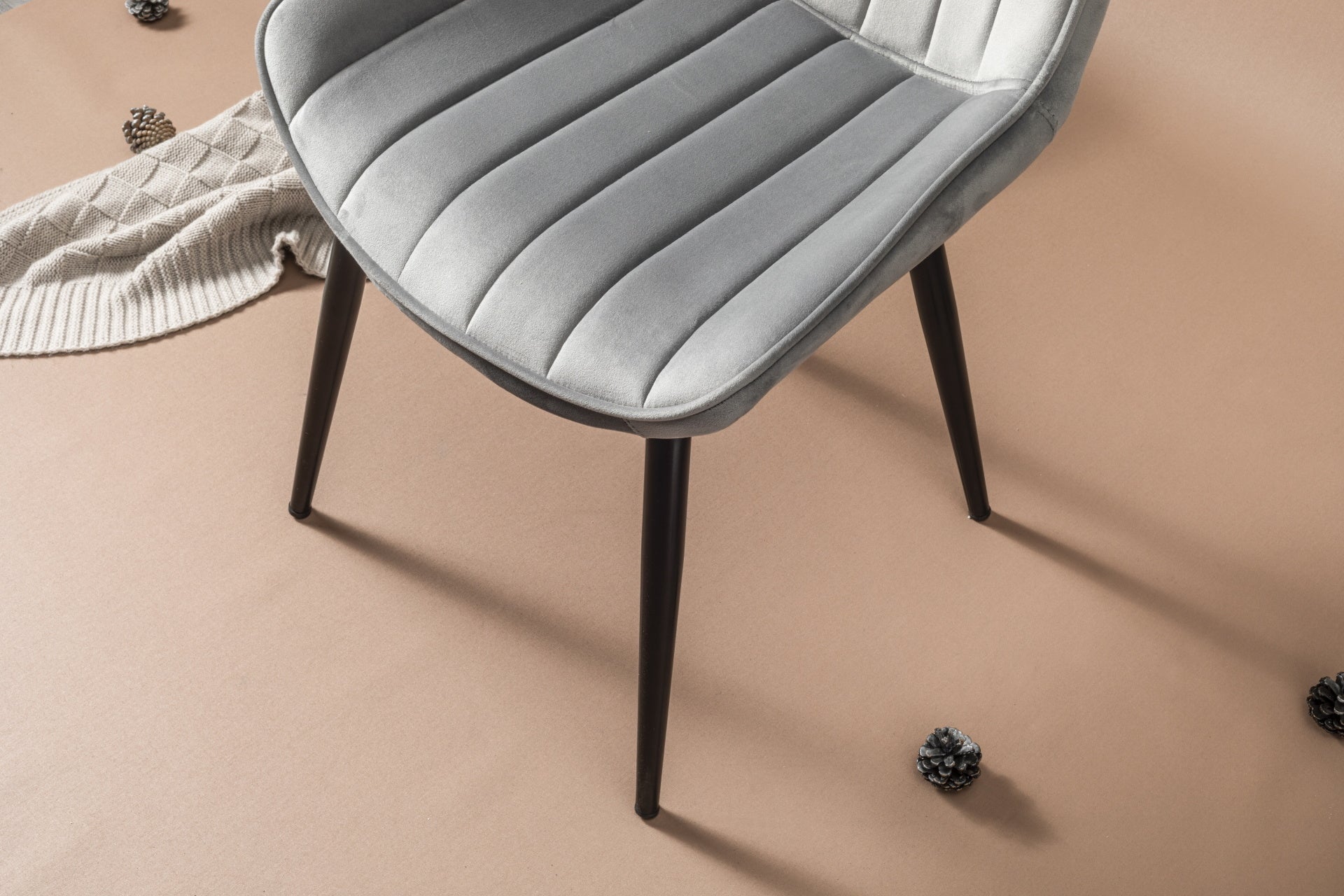 Venus Space Gray | Velvet - Set van 4