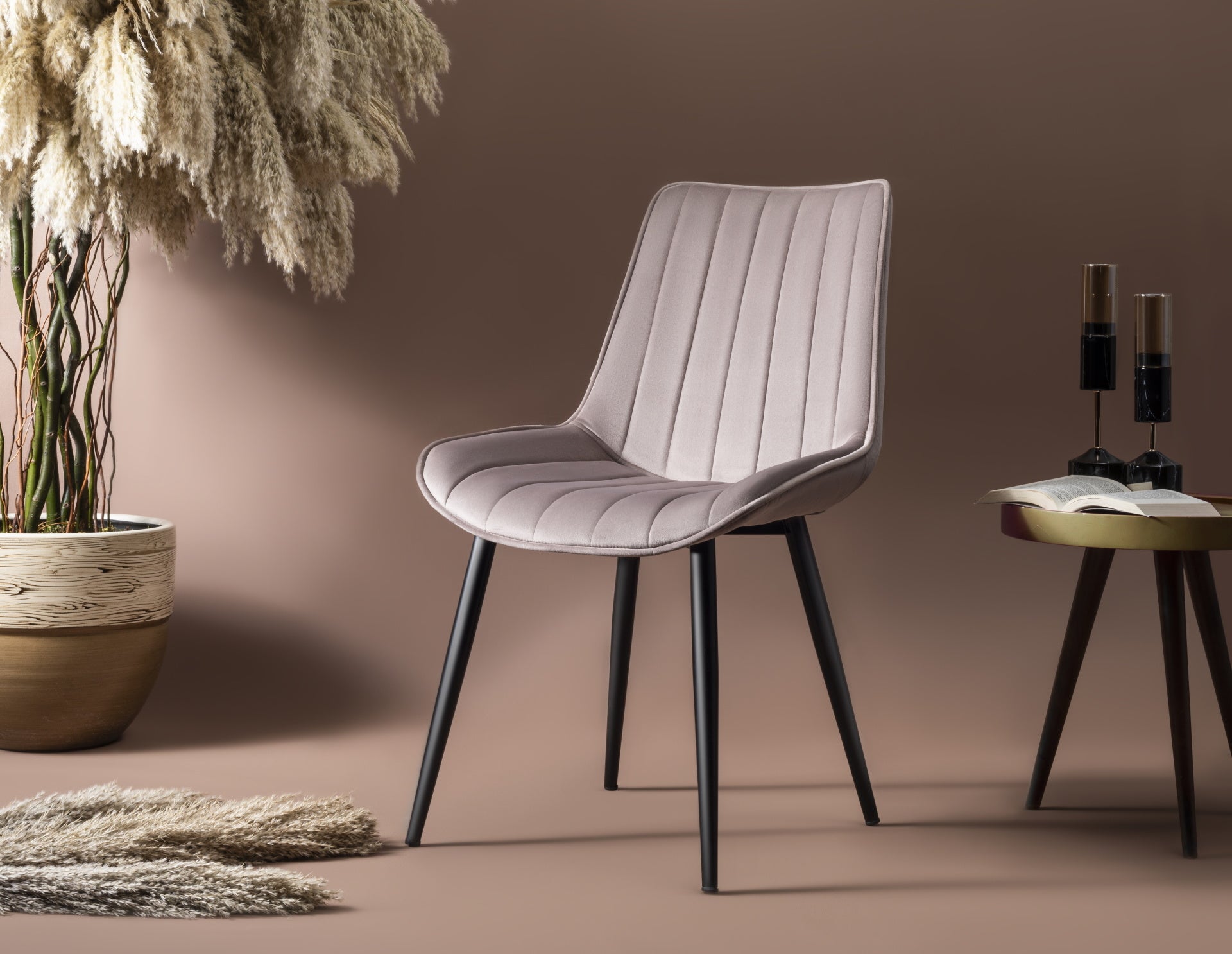 Venus Cappuccino | Velvet - Set van 4