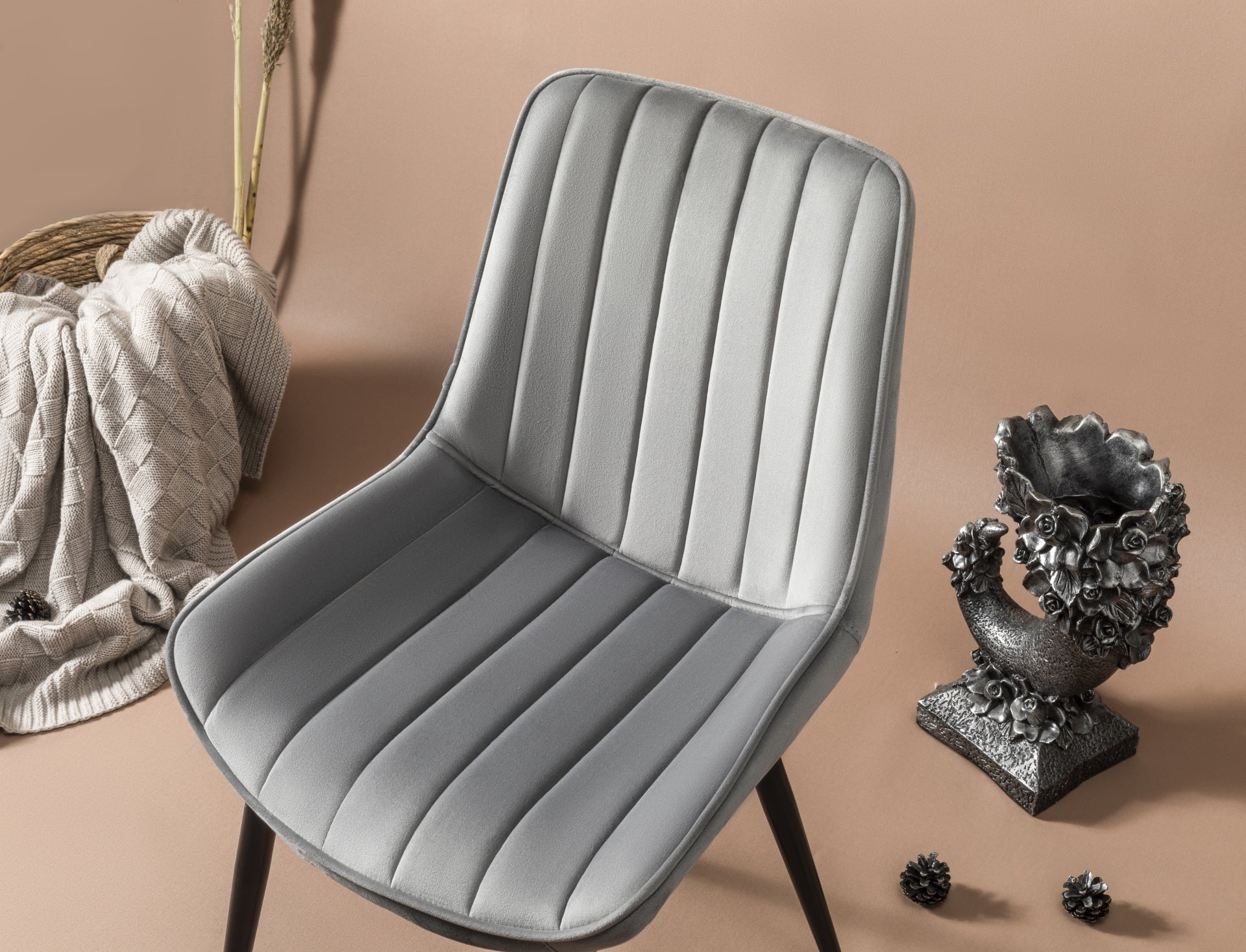 Venus Space Gray | Velvet - Set van 4