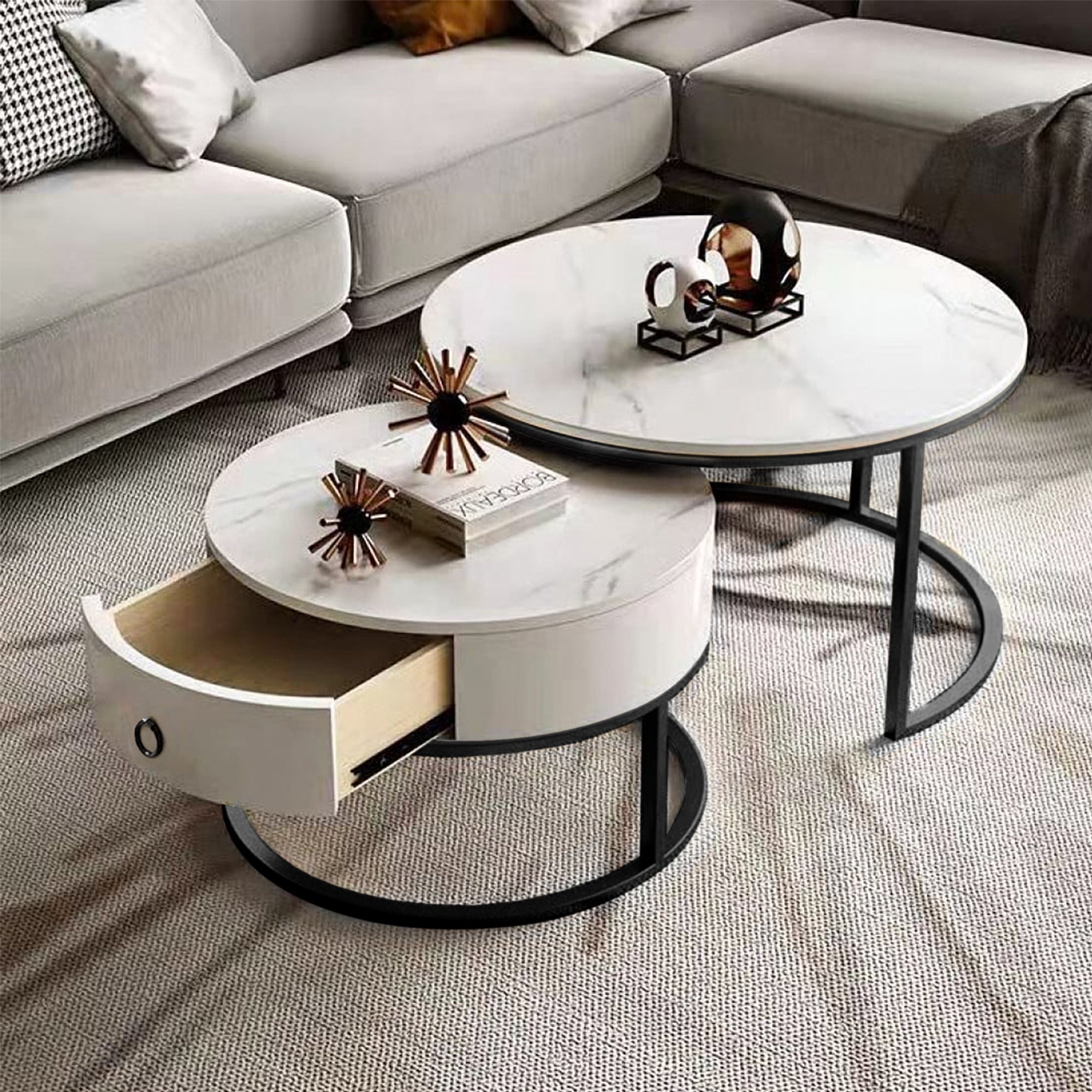 Venus Series | Luxe Salontafels – Mystic White